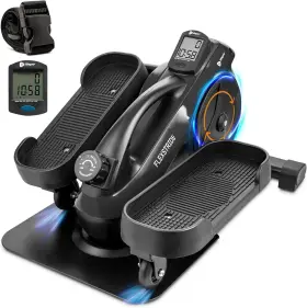 Lifepro 810090930596 Portable Under Desk Elliptical Exercise Machine - Standard Black