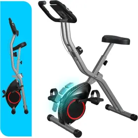 Uslb-816 Linbolusa Portable Exercise Bike Stationary Bikes For Home Indoor Foldable With 16