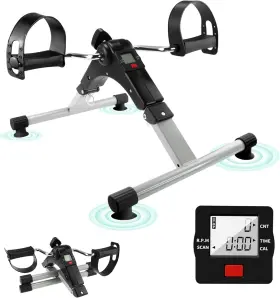 Tbj1 Liweiwei Under Desk Bike Pedal Exerciser With Interchangeable Suction Cups Mini Exercise