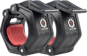 Ol2-blk Lock-jaw Barbell Collars Oly 2 Olympic Collar - Quick Release Clamp Black