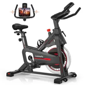 Luminofit 707310221735 Exercise Bike Stationary Bikes For Home With 330lbs Weight Capacity Indoor