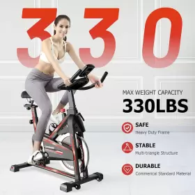8721-02  Luminofit Indoor Cardio Workout Bike Stationary Cycling Fitness Home Exercise Us #2