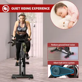 330l Luminofit By01 Exercise Bike Brake Pad/magnetic Resistance Stationary Bikes For Home With #3