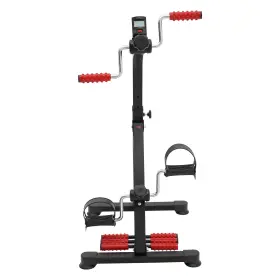 Lxrnqcey 763508836617 Pedal Exerciser Bike Hand Arm Leg And Knee Peddler Adjustable Fitness Equipm