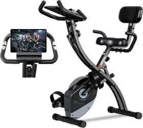 M Maibo 740706210005 Foldable Exercise Bike Stationary Bikes For Home Seniors