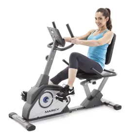 Marcy 096362993517 Magnetic Recumbent Exercise Bike With 8 Resistance Levels