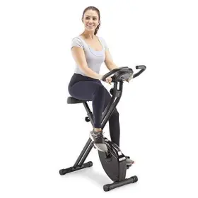 Ns-654 Marcy 096362994293 Foldable Magnetic Resistance Upright Exercise Bike Black One Size