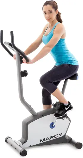 Ns-1201u Marcy Upright Exercise Bike Seat 8 Magnetic Resistance Preset Levels