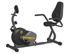 Ns716r Marcy Magnetic Recumbent Bike With Adjustable Resistance And Transport Wheels Ns #2