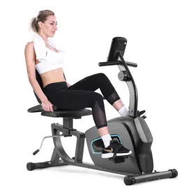 100990 Maxkare Exercise Bike Indoor Recumbent Stationary With Adjustable