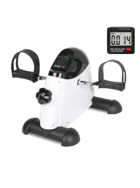 Meetwarm 233101561532 Pedal Exerciser Under Desk Exercise Peddler Arm Leg Folding Mini