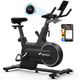 Merach 084045761058 Exercise Bike Indoor Cycling For Home