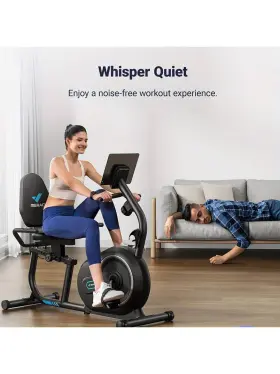 Merach 629722848563 Recumbent Exercise Bike With Smart Bluetooth And Exclusive App Connectivity