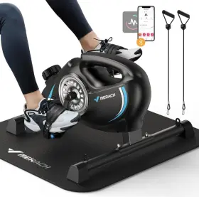 Merach 744759625373 Under Desk Bike Pedal Exerciser Quiet Magnetic Mini Exercise With A