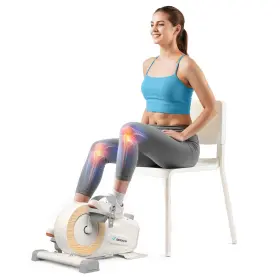 Mr-e43w2-us Merach Under Desk Bike Pedal Exerciser Mini Exercise With 8-level Magnetic Res