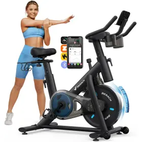 Mr-s26b2 Merach S26 Pro Exercise Magnetic Stationary Bike Low Noise Indoor Cycling