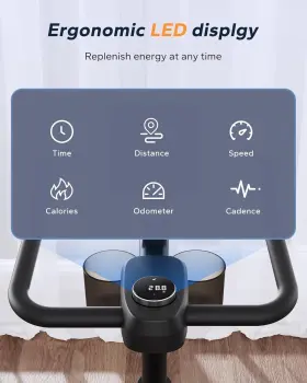 Mr-s26b2-us  Merach Exercise Bike Stationary With Exclusive App Low Noise Indoor Cycling #2
