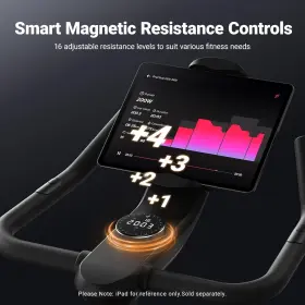 Mr-s28 Merach Smart Magnetic Stationary Exercise Bike For Home Weight Loss Bluetooth #3