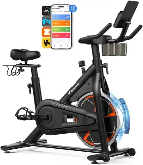 Mr-s36b2 Merach S36 Magnetic Indoor Exercise Bike Stationary For Home Gym 330lbs App
