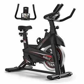 Kb01 Mgdyyys-10 Exercise Bike-indoor Stationary Bike For Home Gym Workout With Blackred