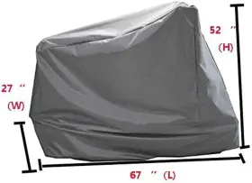 Mini Lustrous 445017273222 Recumbent Stationary Bike Cover Upright Indoor Cycling Protective Dustpro #2