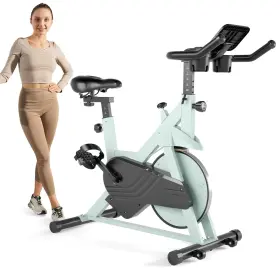 Mjww 717382345963 Exercise Bike 32-level Magnetic Resistance Stationary Bikes For Home Low No