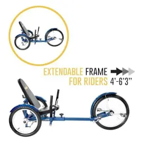 3-whe Mobo 783761466499 Triton Pro Adult Tricycle For Men And Women. Beach Cruiser Trike. Pedal #3