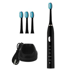 Mysonic Clear Powered Tooth Brush Set 723466563482 Color Black - All