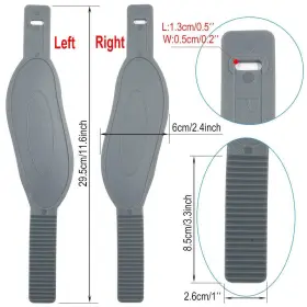 N/a/ 021375449152 Universal Pedal Straps Durable Exercise Bike For #3