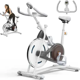 Bkwh-2v01 Naysaye Stationary Bikes Adjustable Exercise Bike With Smartphone Mount Professiona