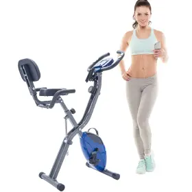 Nestfair 195358205365 Fitness Upright And Recumbent X-bike With 10-level Blue
