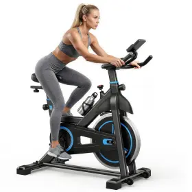 Newbulig Si-jsc9app-bkbu-th Exercise Bike With App Stationary Bikes For Home Workout