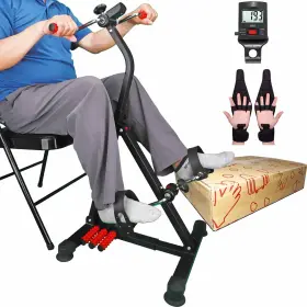 Sxz-011 Nisdokr Pedal Exerciser Bike Hand Arm Leg And Knee Peddler Adjustable Fitness Equipme