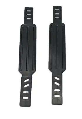 Nordictrack Mem94669683928 Pair Of Exercise Bike Pedal Strap Adjustable Black 12 Inch