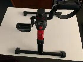 6002-r Nova 6002r Digital Exercise Peddler Red Item Foldable