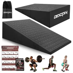 Odcpn 708707187092 Squat Wedge Block 2 Pcs Non-slip Heel Elevated For Weightlifting