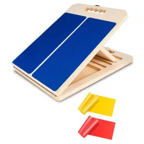 Odcpn 785698184040 Wooden Slant Board For Calf Stretching Portable Adjustable Stretch Boar