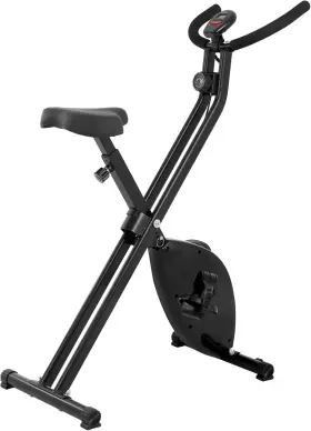 Paylesshere 445000293268 Foldable Exercise Bike With 8 Levels Of Magnetic Resistance For Home Workouts