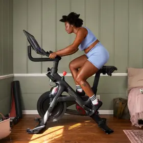 Ba02-dc01 Peloton Bike Indoor Stationary Exercise With 24 Inch Hd #3