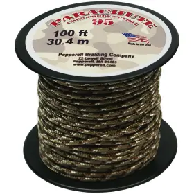 Pepperell 725879308629 Parachute Cord 1.9mmx100 Feet Desert Camouflage