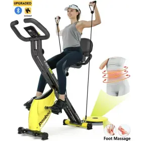 Pooboo 680358100159 4in1 Folding Exercise Bike Indoor Cycling Stationary Magnetic X