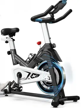 D60007 Pooboo Stationary Indoor Cycling Exercise Bike