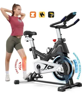 D626m1 Pooboo Home Exercise Bike Quiet Stationary Fitness Bicycle Cardio Workout Fullbody