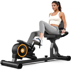 Pooboo W356 Indoor Stationary Bike Recumbent Exercise Cycling Fitness Workout