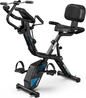 Pooboo X-819n1 Indoor Exercise Bike Workout Stationary Cycling Cardio Fitness