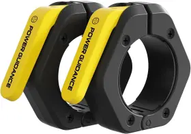 Power Guidance 850062456006 2 Inch Magnetic Barbell Collars Quick Release Black