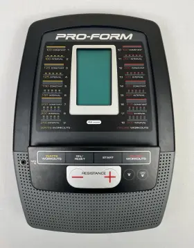 Proform Ebs029914 Pro-form Residential Recumbent Bike Replacement Display Console 358578