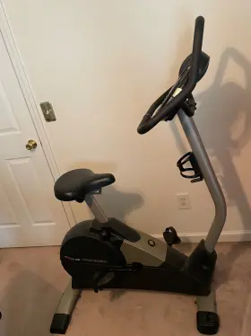 Gl36 Proform Upright Exercise Bike Magnetic Resistance Lcd Display Heart Rate Fa
