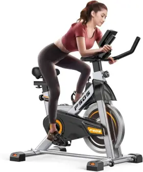 Dc6105-c-2 Psos Exercise Bike Stationary Bikes For Home Gym Workout Belt Drive Cycling Digital