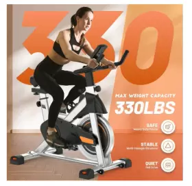 Eb707 Psos Home Gym Exercise Bike Indoor Cycling Stationary Bicycle Cardio Workout #2